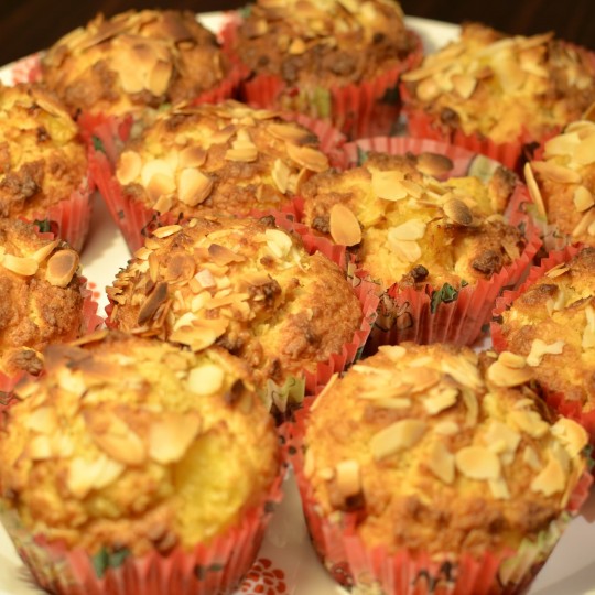 Pina colada muffin recept